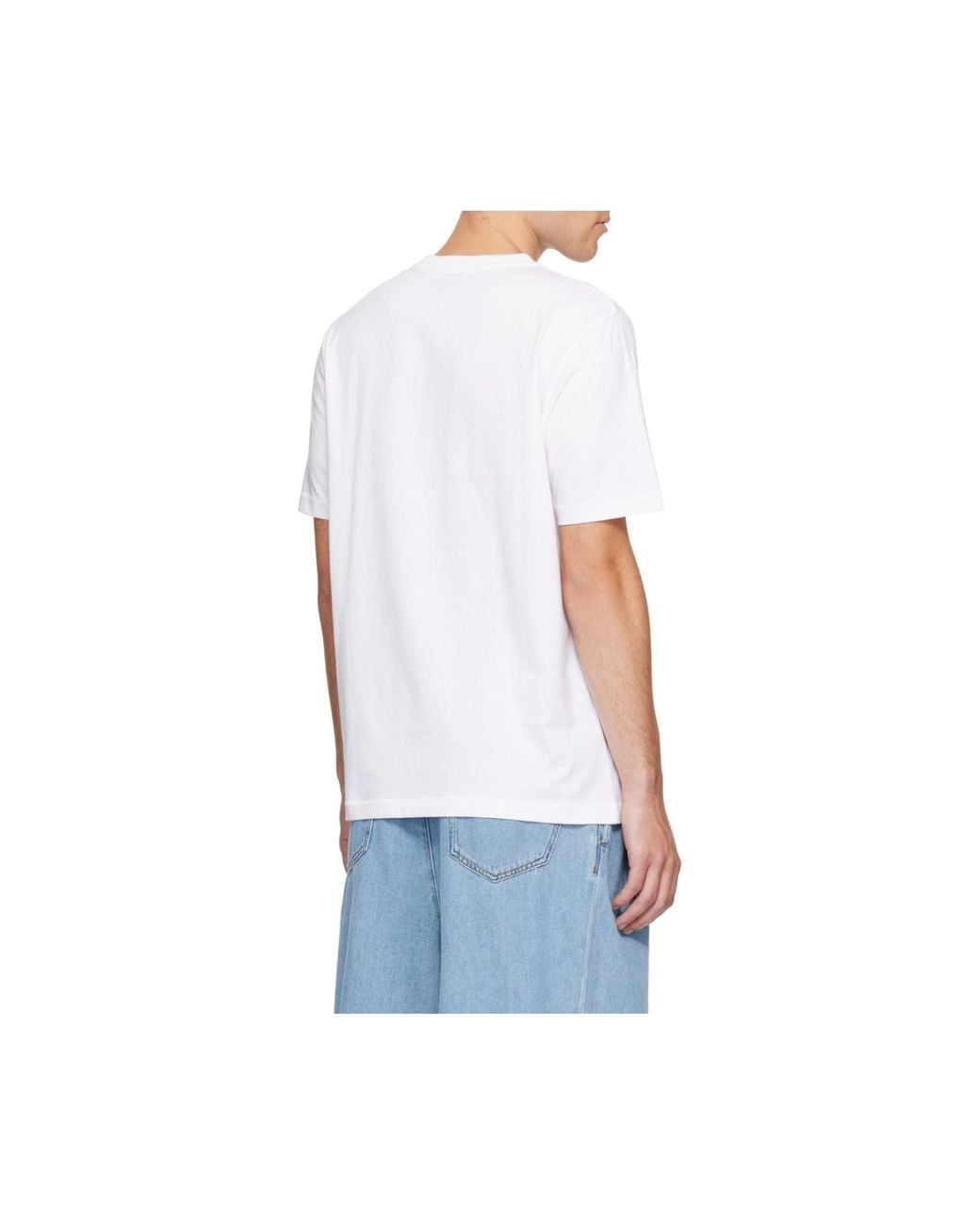 Off-White c/o Virgil Abloh White Small Arrow Logo T-Shirt for men