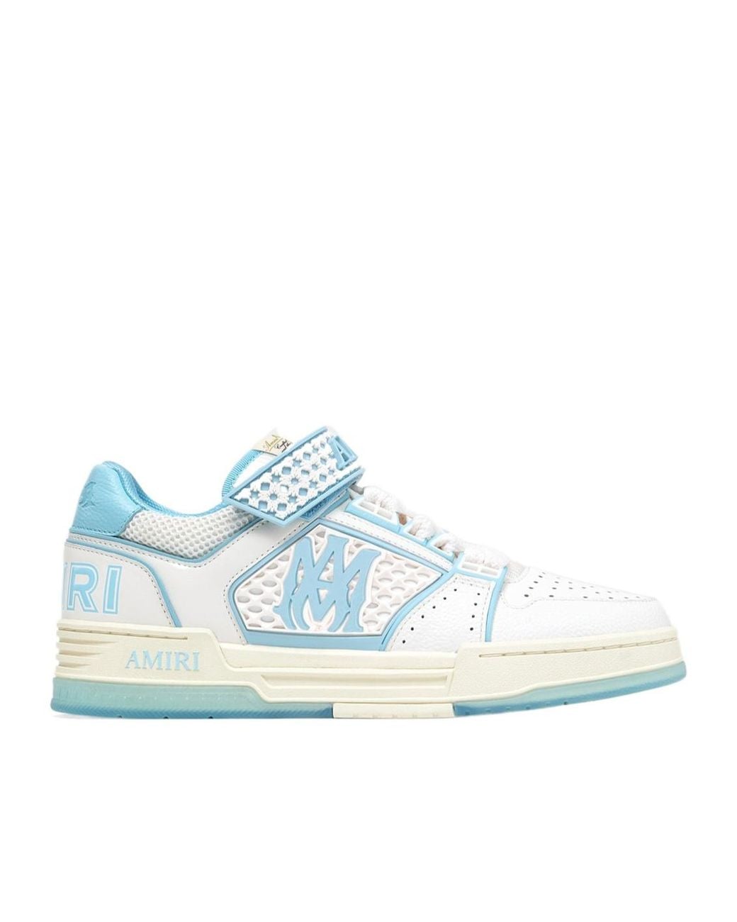 Amiri Blue Ma Skyline Leather Sneakers for men