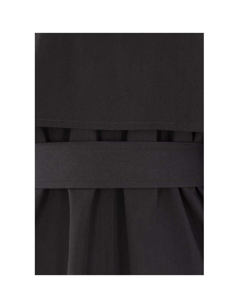 Dries Van Noten Black Belted Coat