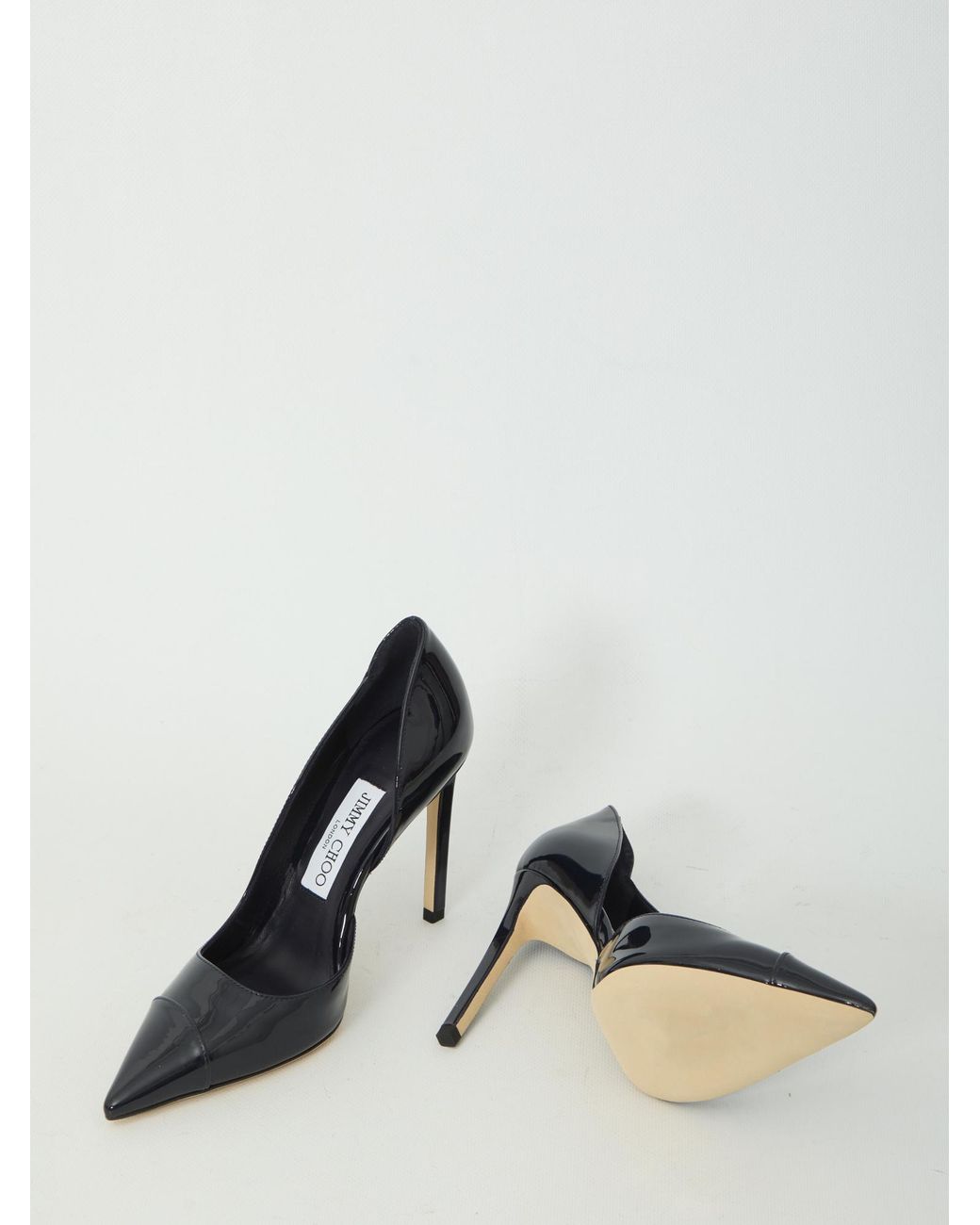 Jimmy Choo Black Brigitte Pointed-Toe Pumps