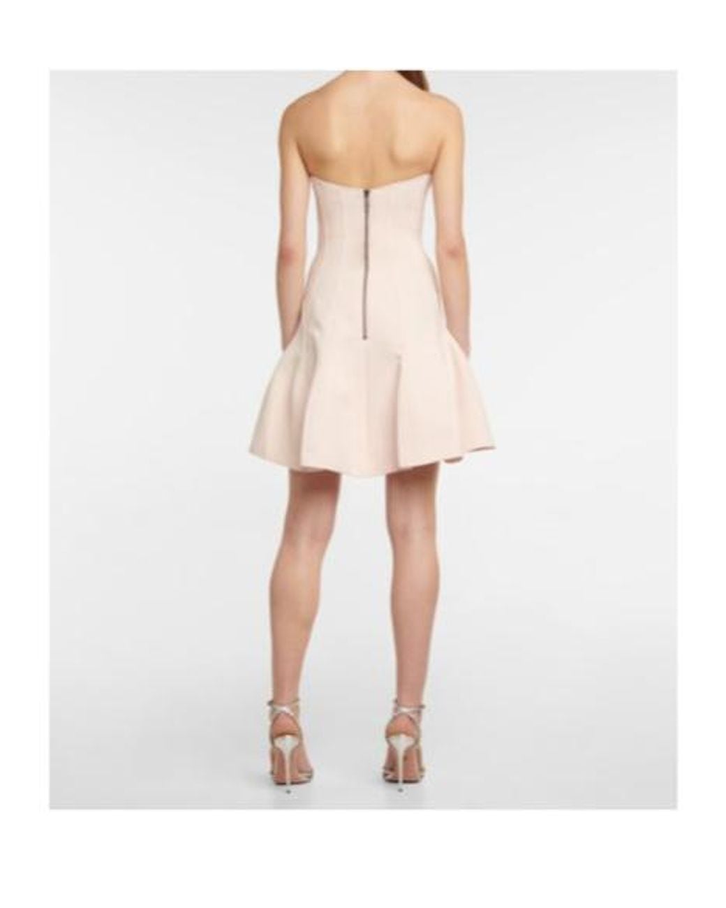 Maticevski Pink Kink Strapless Minidress