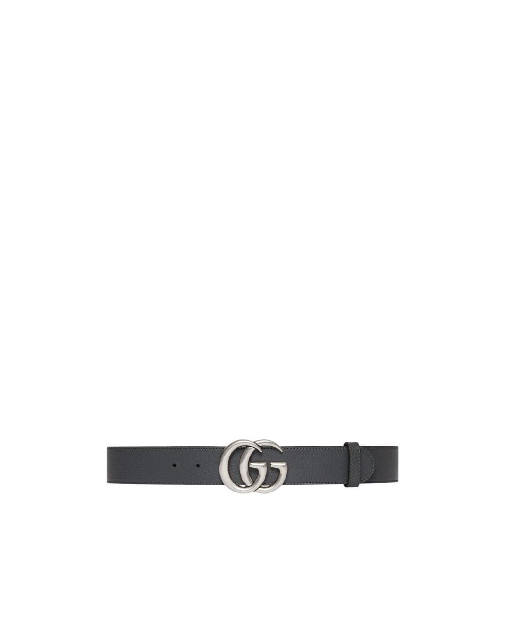 Gucci White Gg Marmont Reversible Belt for men