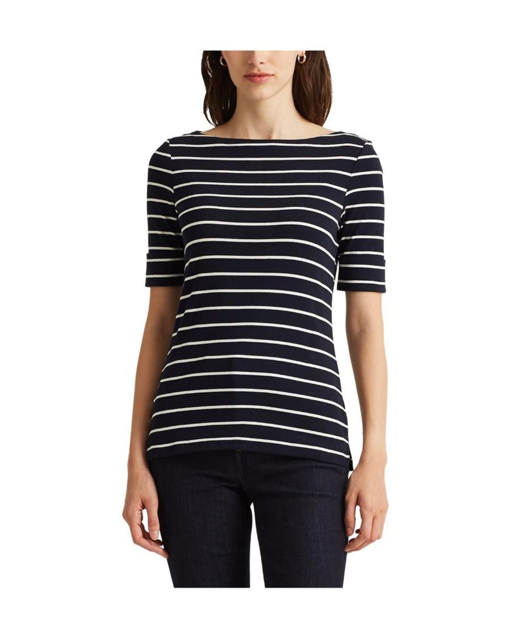Ralph Lauren Blue Striped T-Shirt