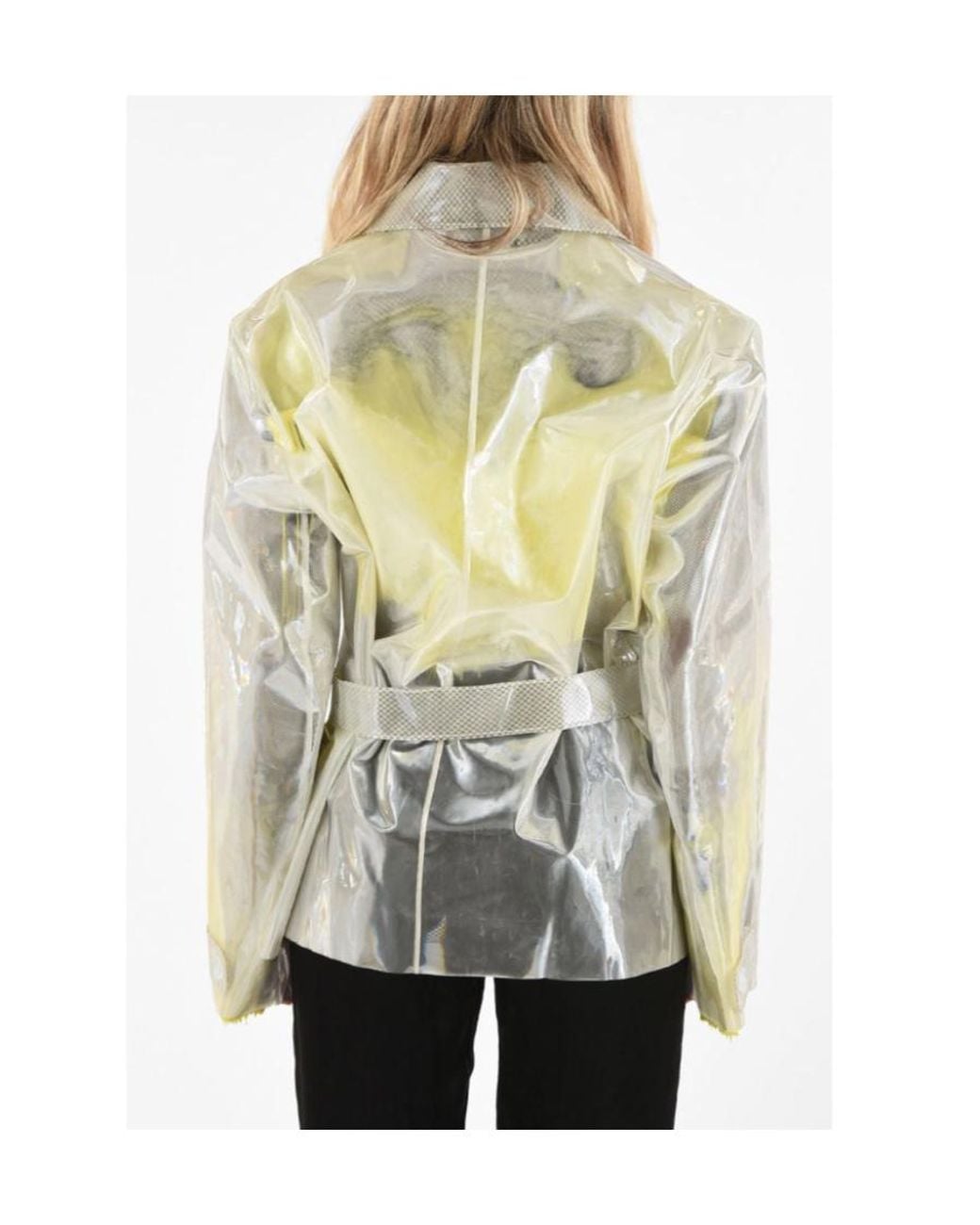 Maison Margiela White Belted Jacket
