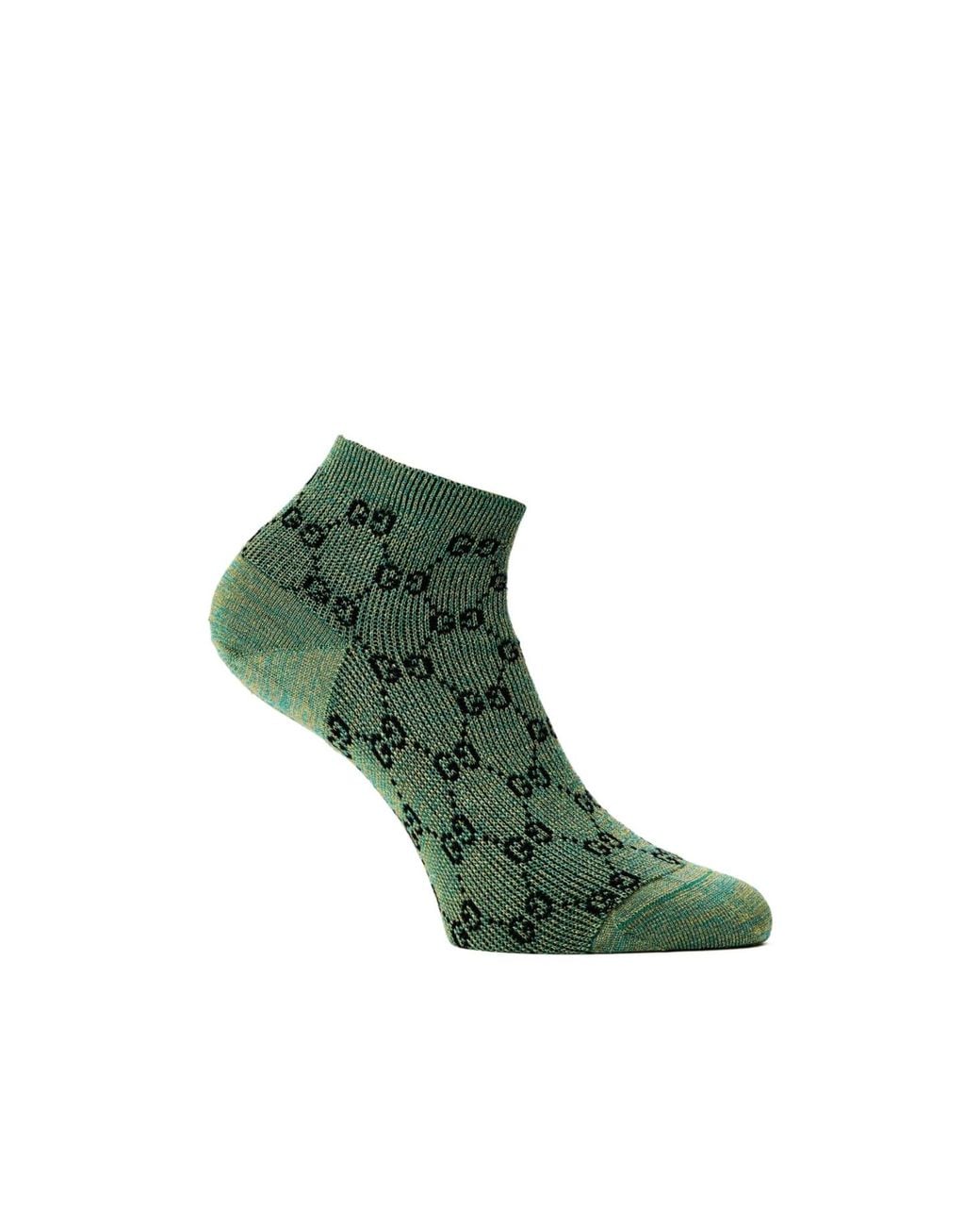 Gucci Green Fresh And Versatile Socks