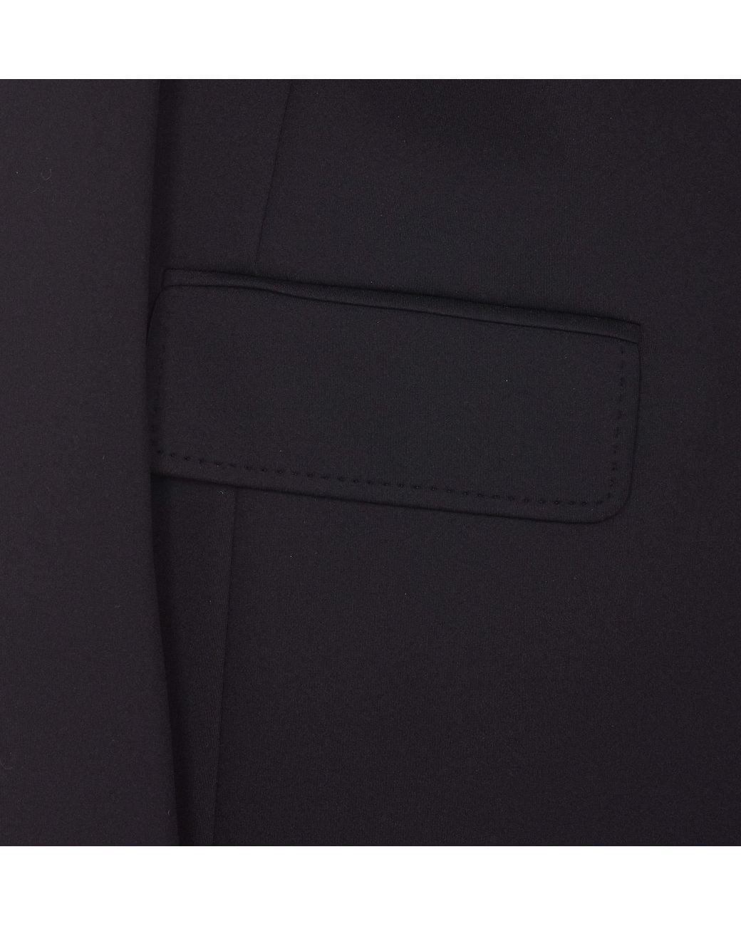 Max Mara Blue Studio Single-Breasted Long-Sleeved Jacket