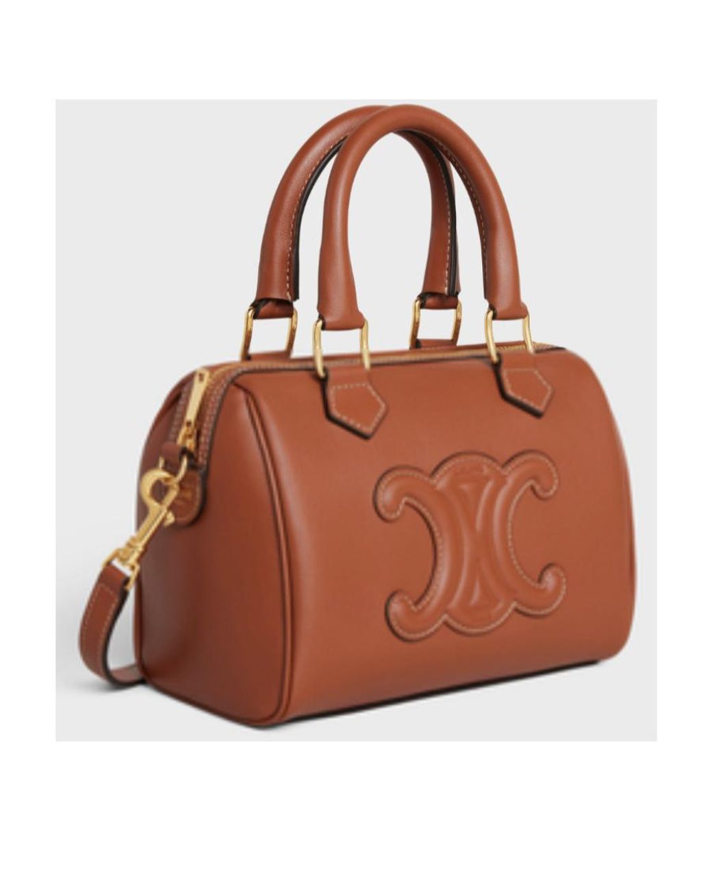 Céline Brown Small Boston