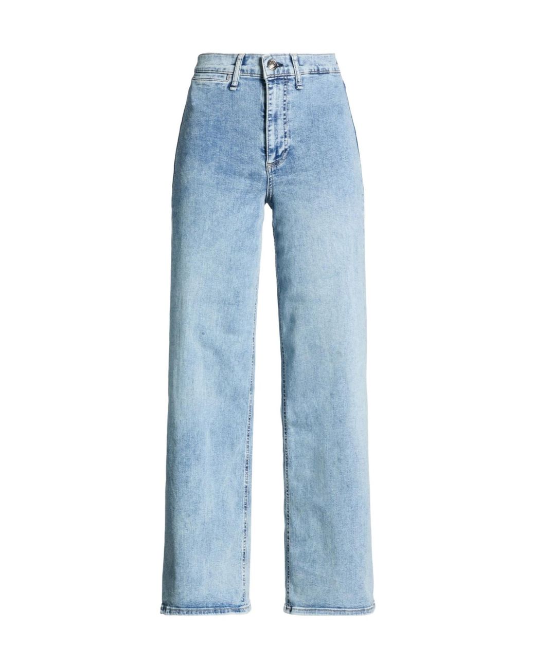 Rag & Bone Blue Plain Colour Straight-Leg Jeans