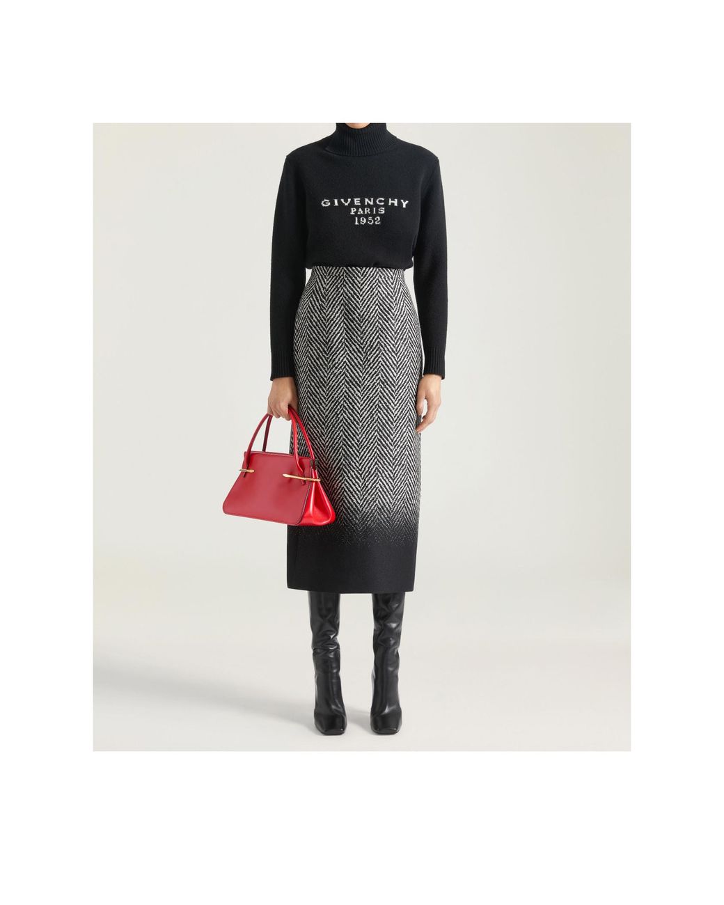 Givenchy Red Medium Pinch Bag