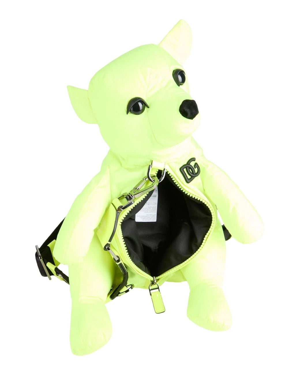 Dolce & Gabbana Neon Padded Puppy-Shaped Crossbody Bag in Green | Lyst