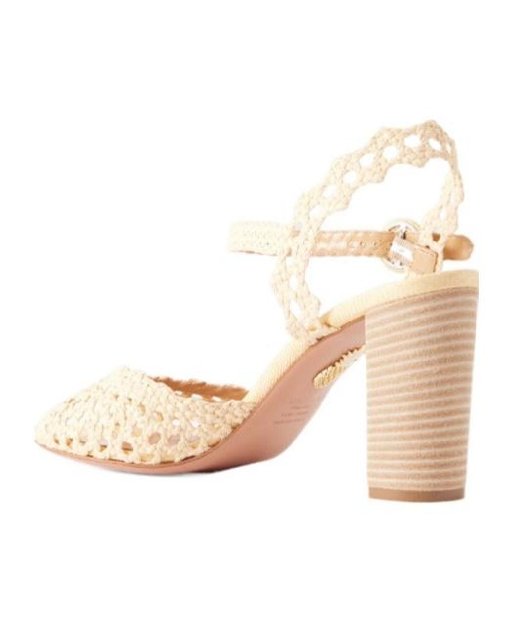 Aquazzura Metallic Woven-Design Buckle-Fastening Sandals