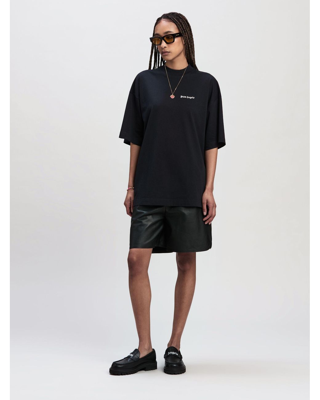 Palm Angels Black Logo-Embroidered T-Shirts (Pack Of Three)