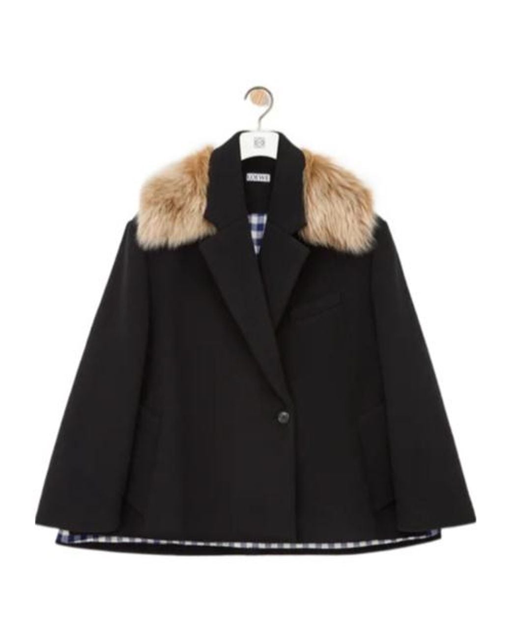 Loewe Black Short Coat
