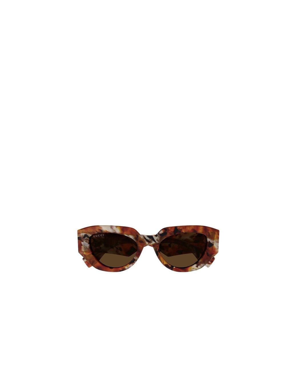 Gucci Brown Eyewear Cat-Eye Acetate Sunglasses for men