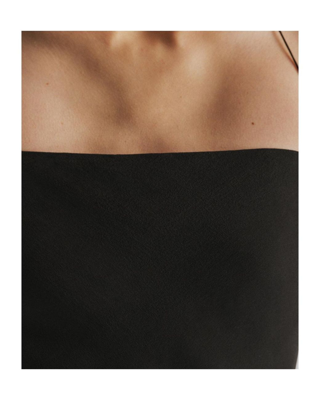The Row Black Javier Dress