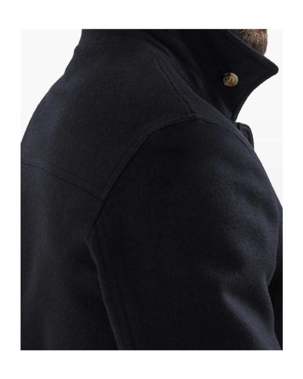 Brunello Cucinelli Black Wool Bomber for men
