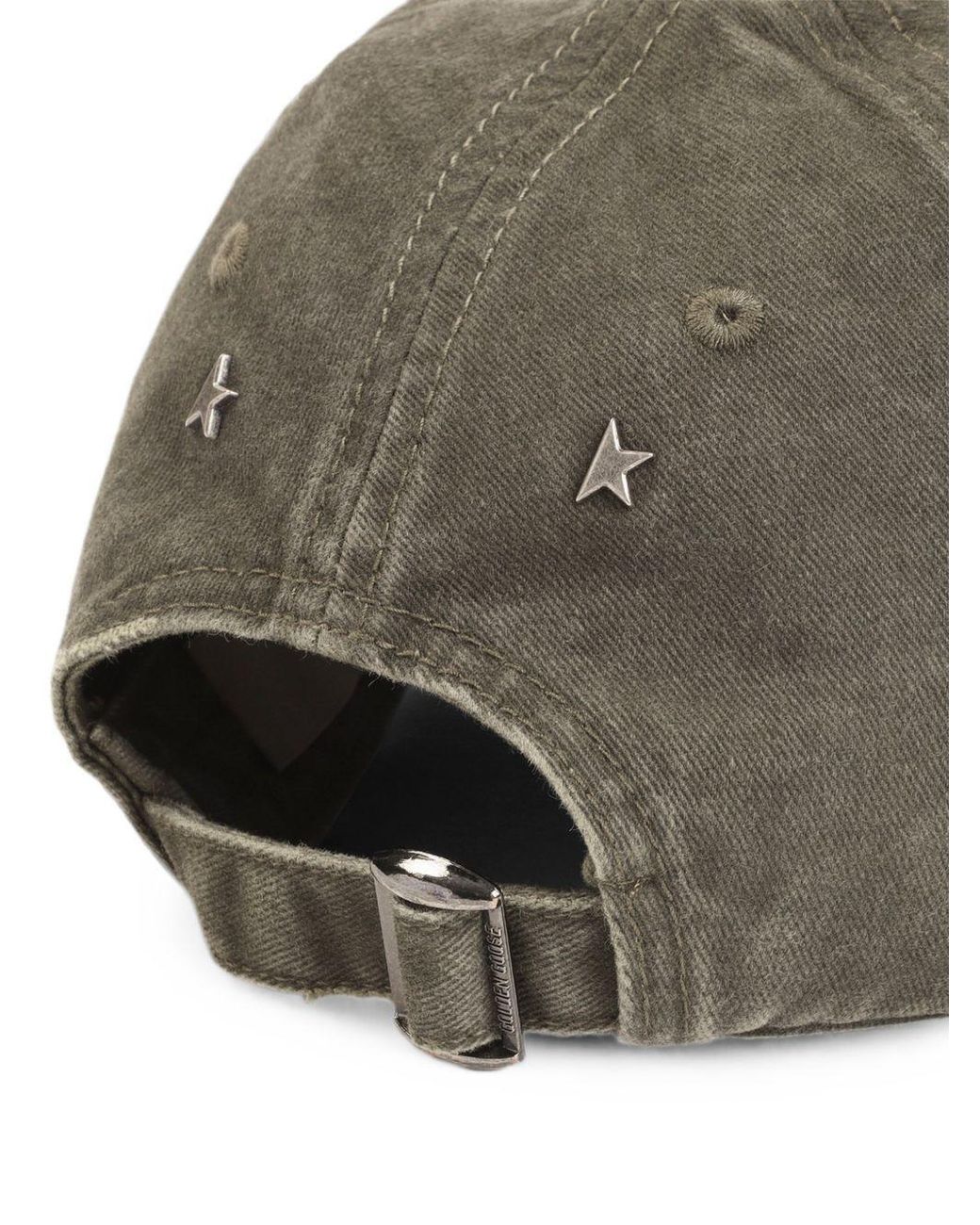 Golden Goose Deluxe Brand Gray Logo-Appliqué Baseball Cap