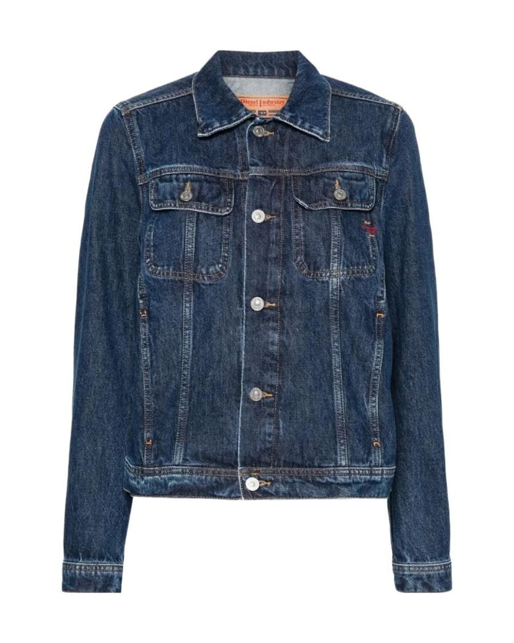 DIESEL Blue De Bonny Denim Jacket