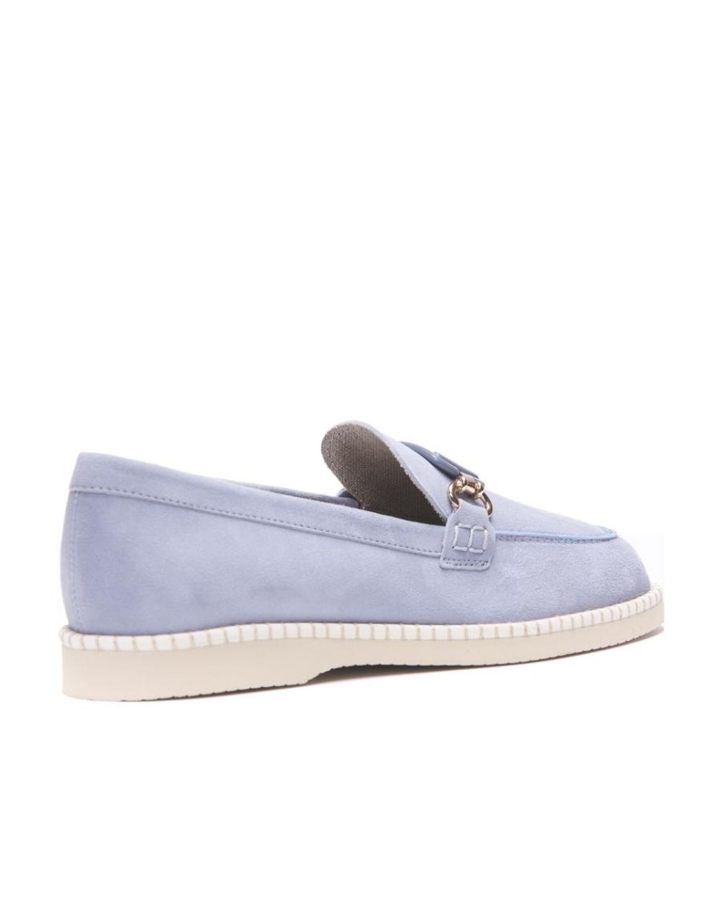 Hogan White Logo Loafers