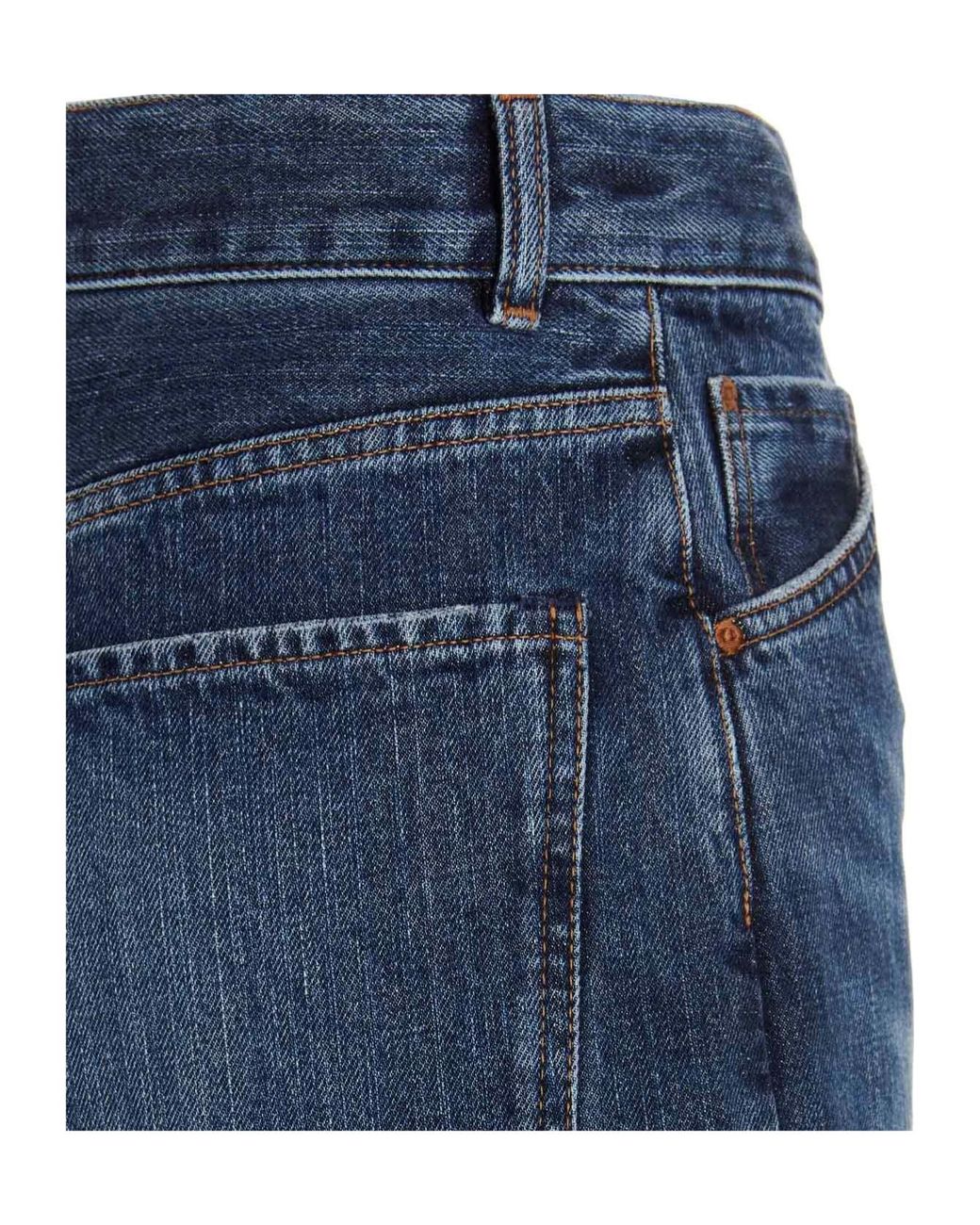 Chloé Blue Chloé High Waist Denim Shorts