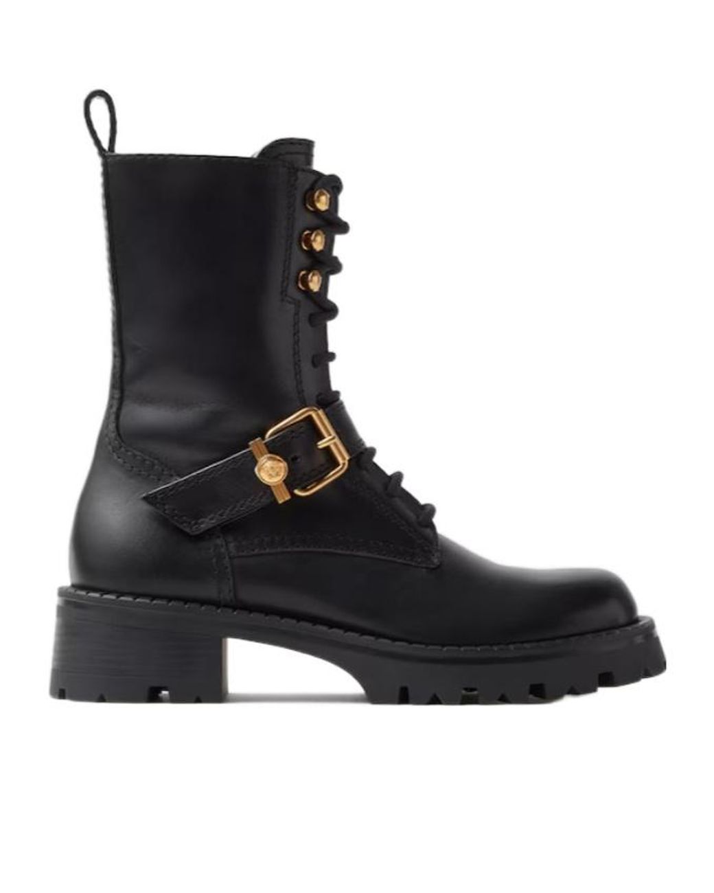 Versace Black Roxy Ankle Boots