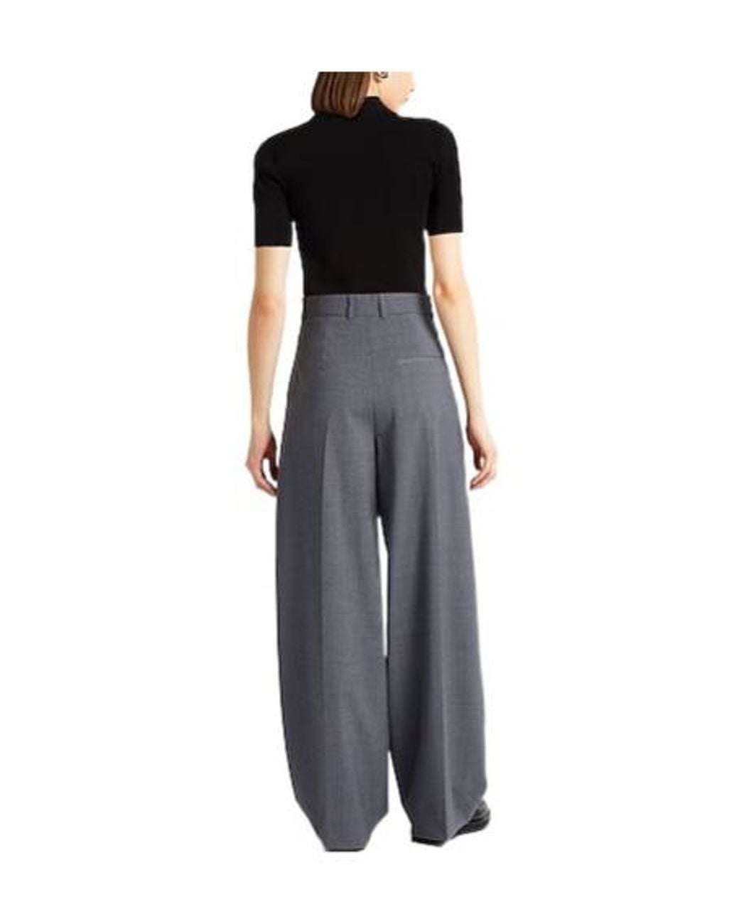 Tory Burch Black Plain Colour Jumpers
