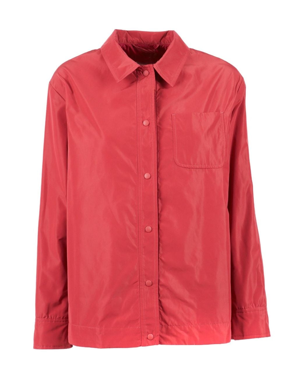 Aspesi Red Pocket Button Jacket