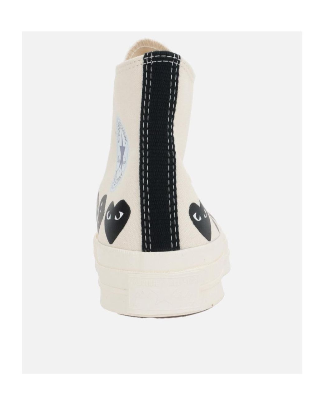 COMME DES GARÇONS PLAY Natural Chuck High Top Sneakers for men