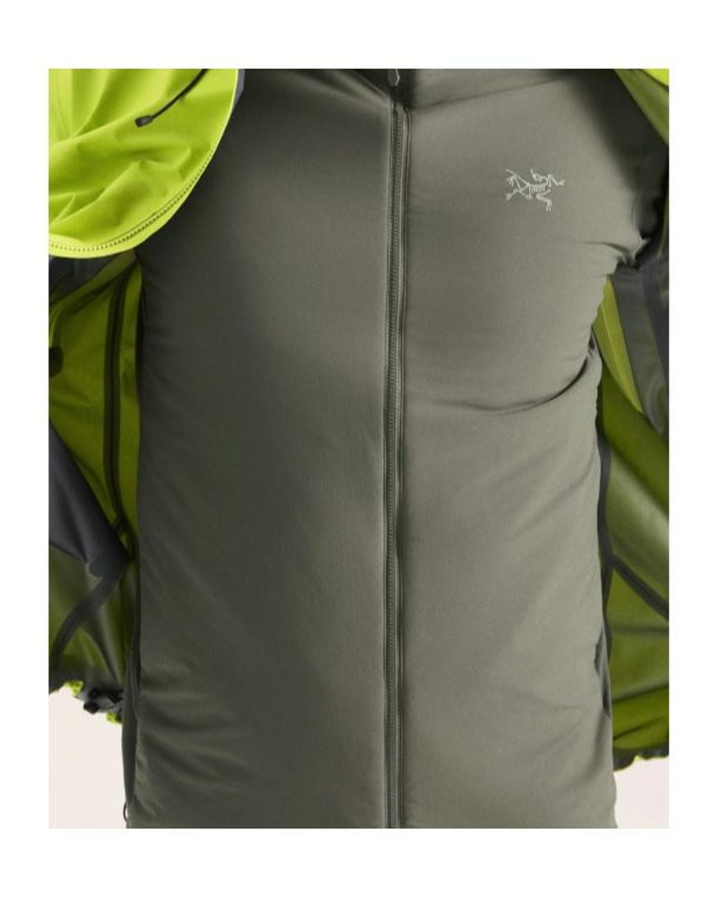Arc'teryx Gray Atom Sl Jacket for men