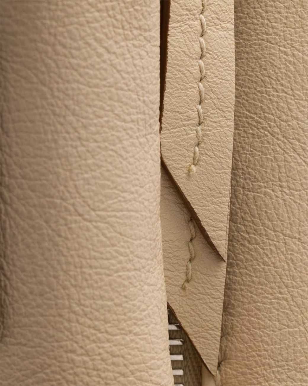 Prada Natural Karin Small Leather Bag