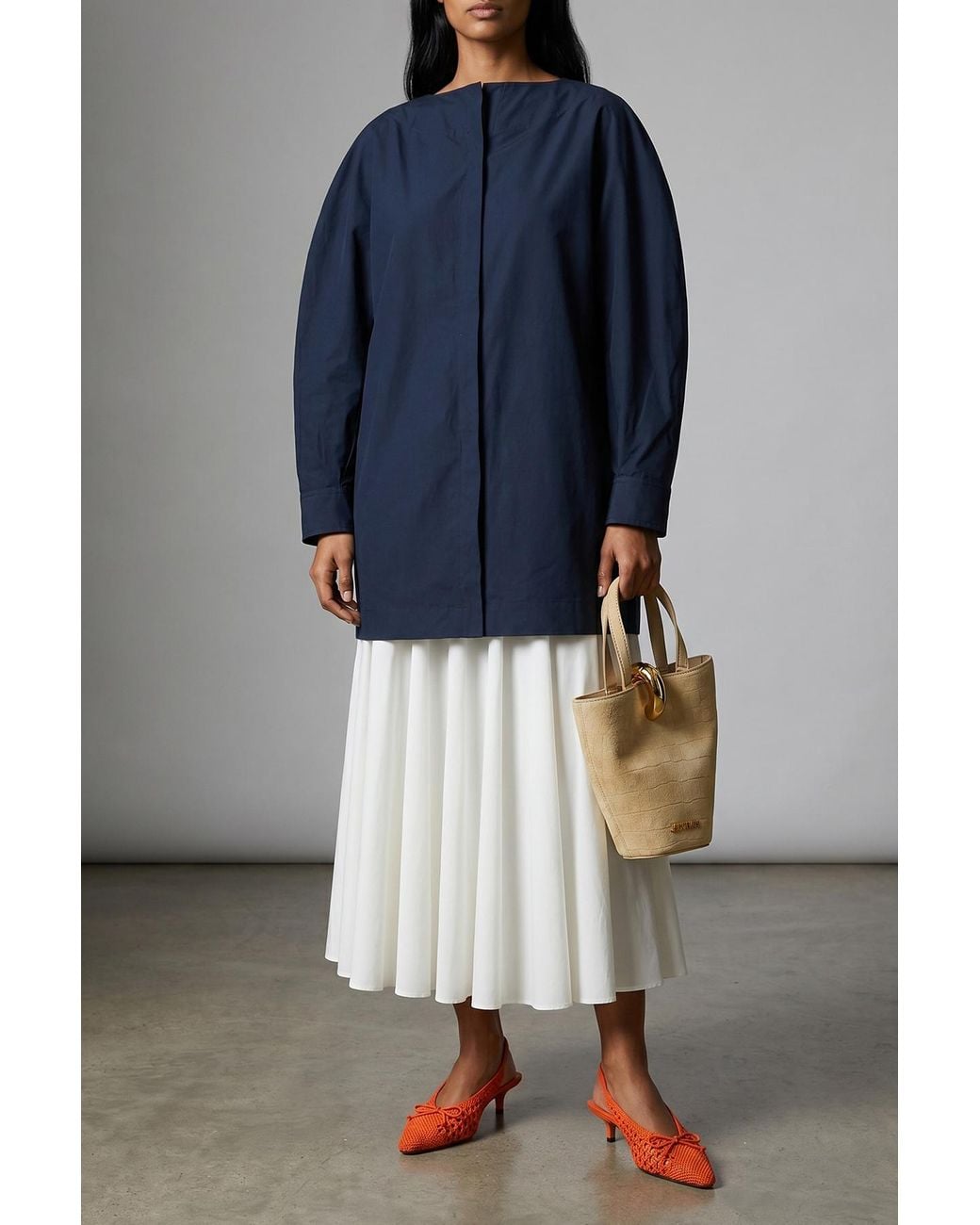 Jacquemus Blue The Pittore Long Sleeved Shirt