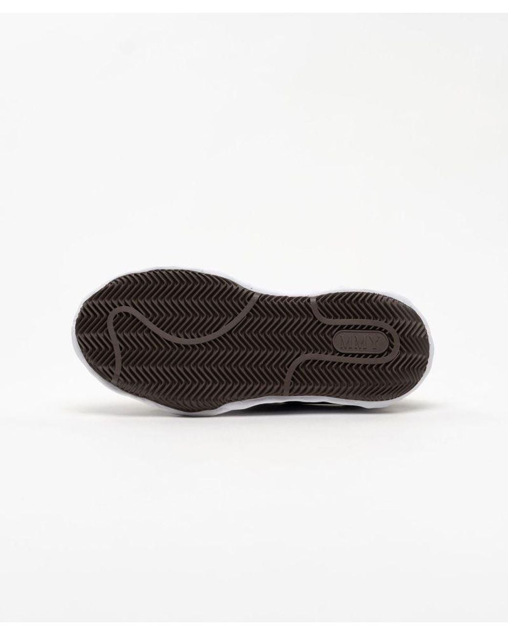 Maison Mihara Yasuhiro Black Blakey Og Sole Padded Pu Low-Top Sneakers for men