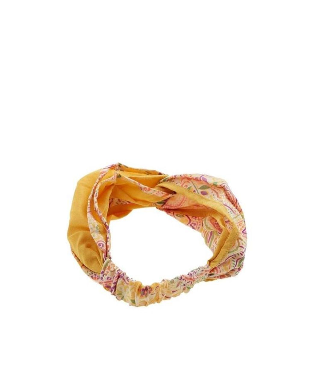 Etro White Pattern Hair Band