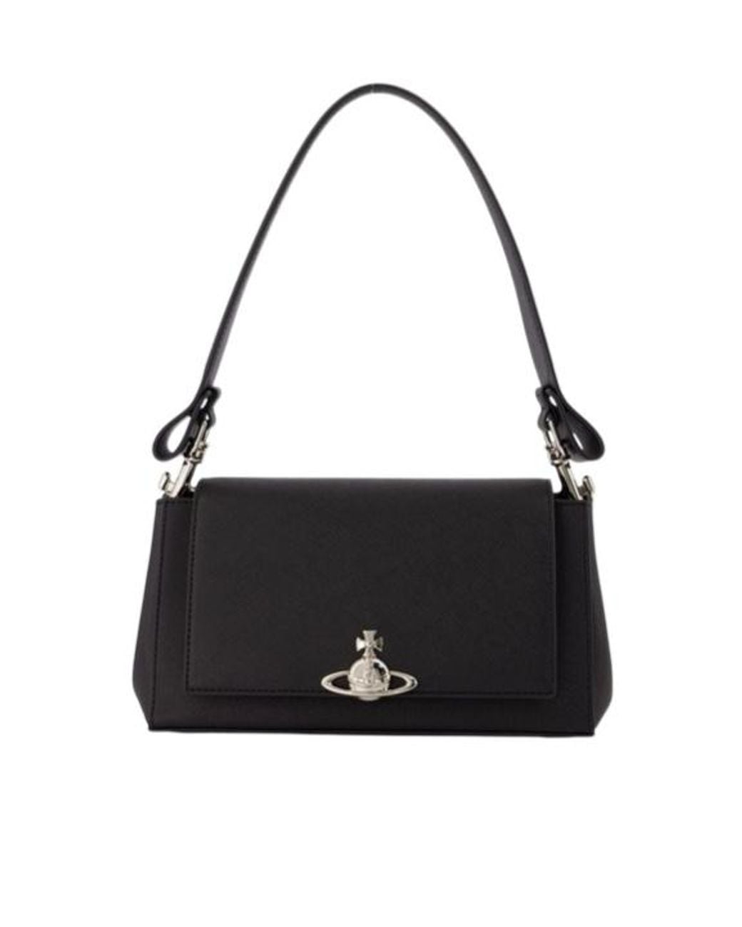 Vivienne Westwood Black Hazel Chain Shoulder Bag