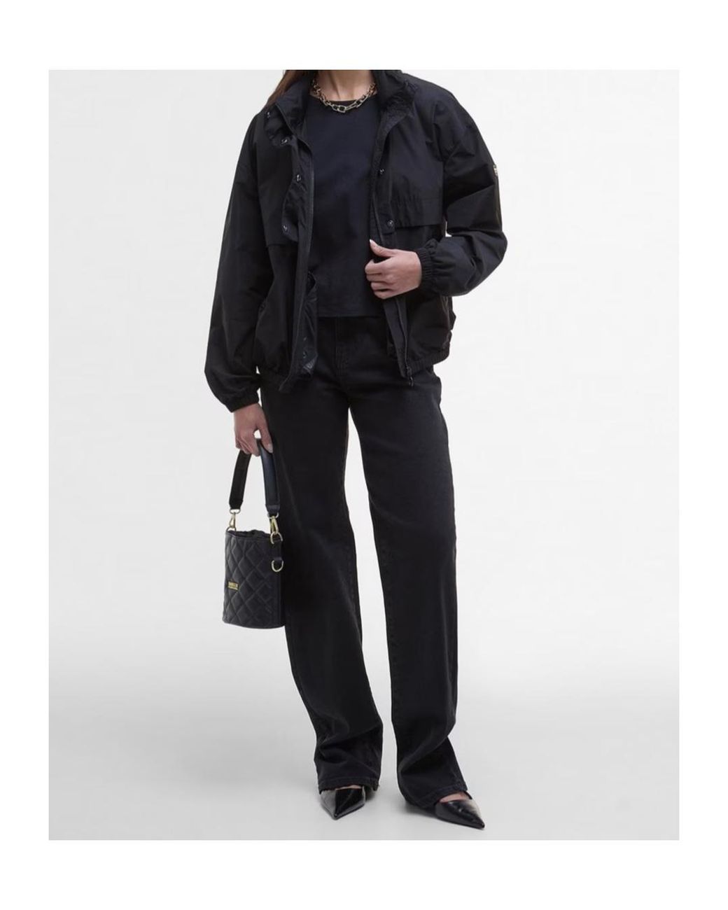 Barbour Black Lolita Casual Jacket