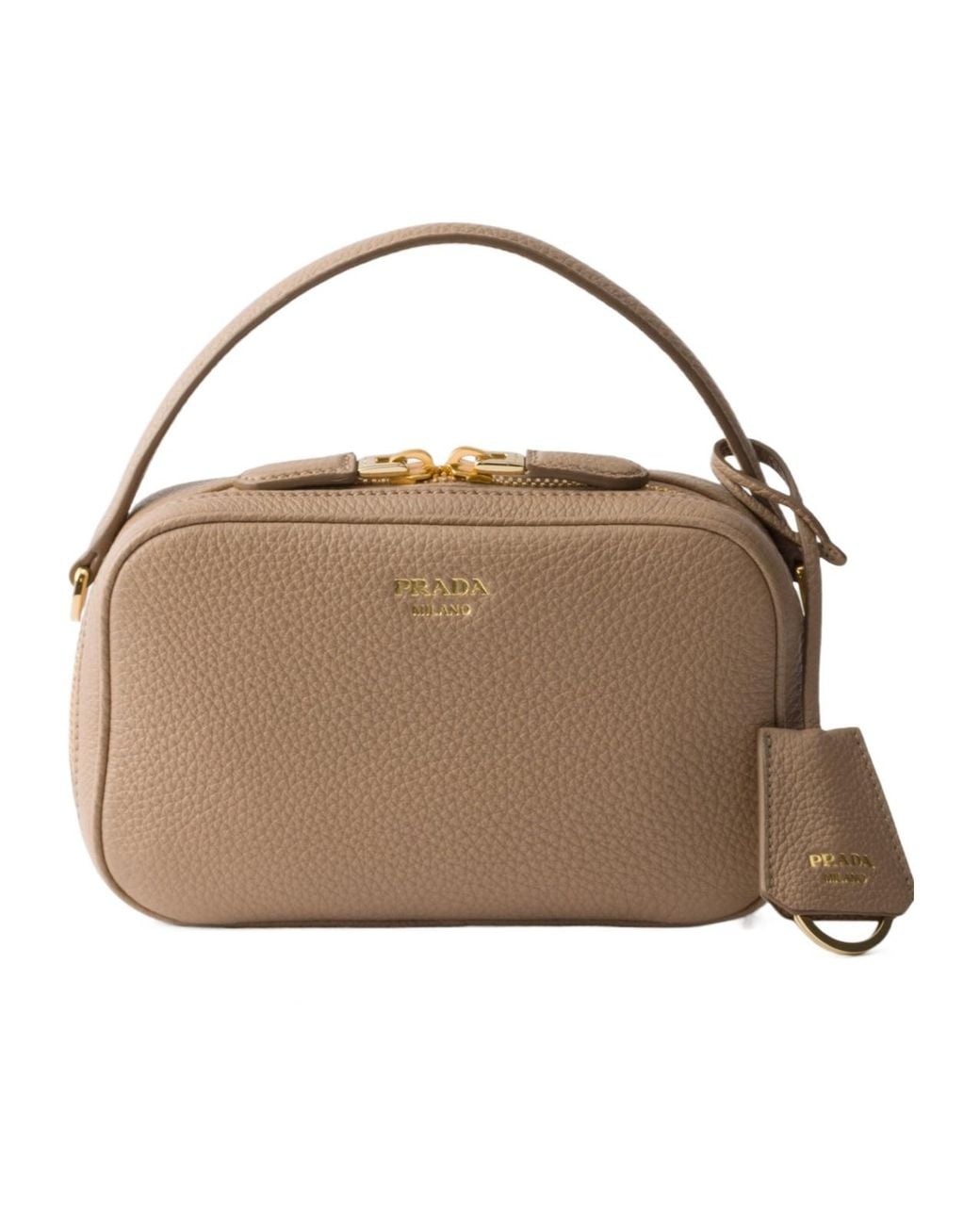 Prada Brown Odette Leather Mini-Bag