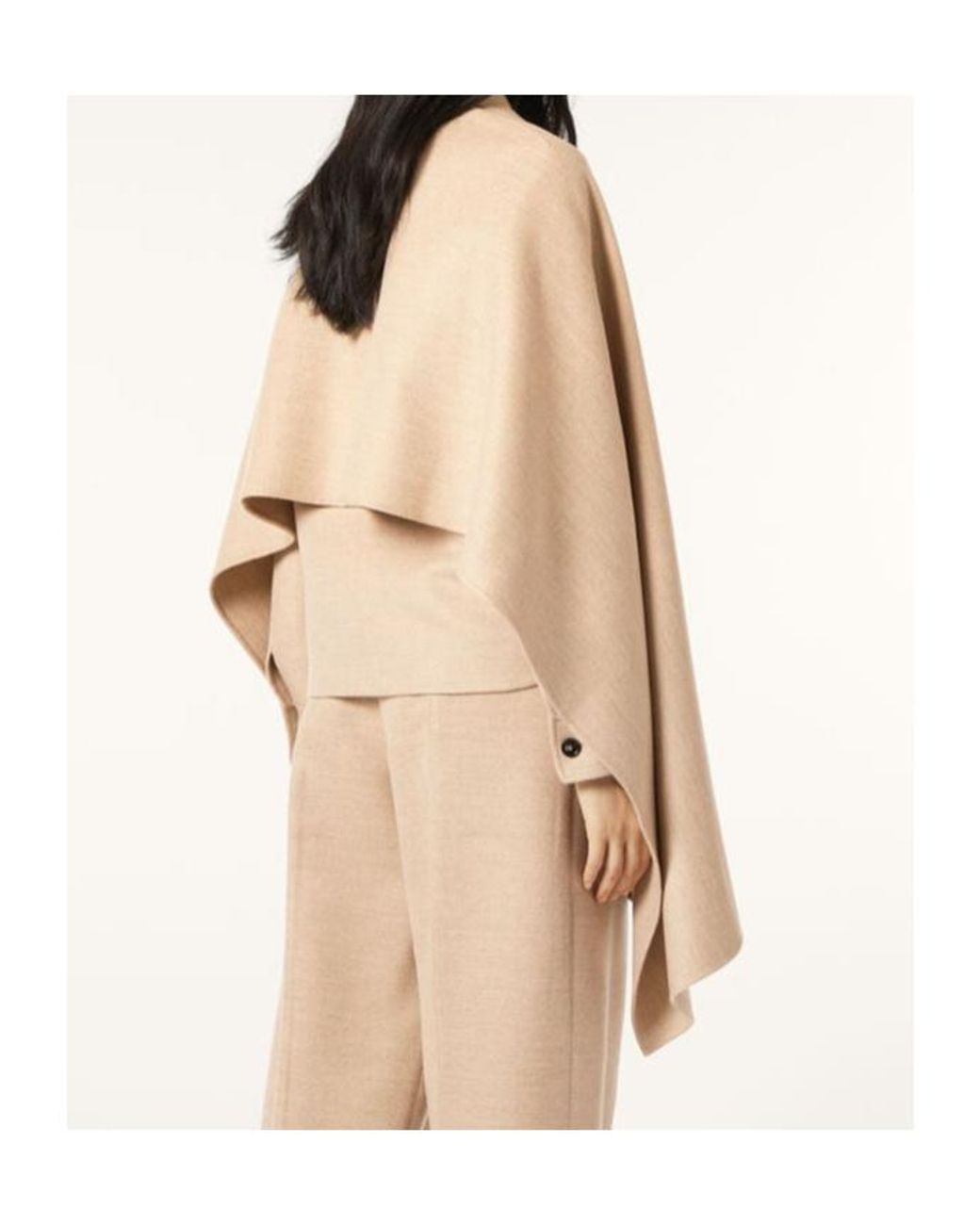Loro Piana Natural Violante Cape