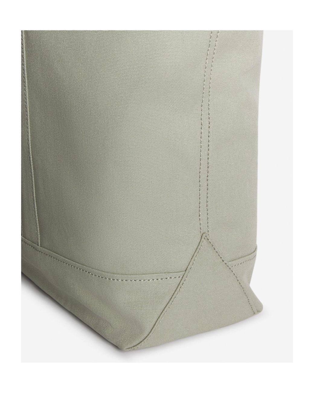 Maison Kitsuné Gray Maison Kitsuné Fox Head Xl Tote Bag for men
