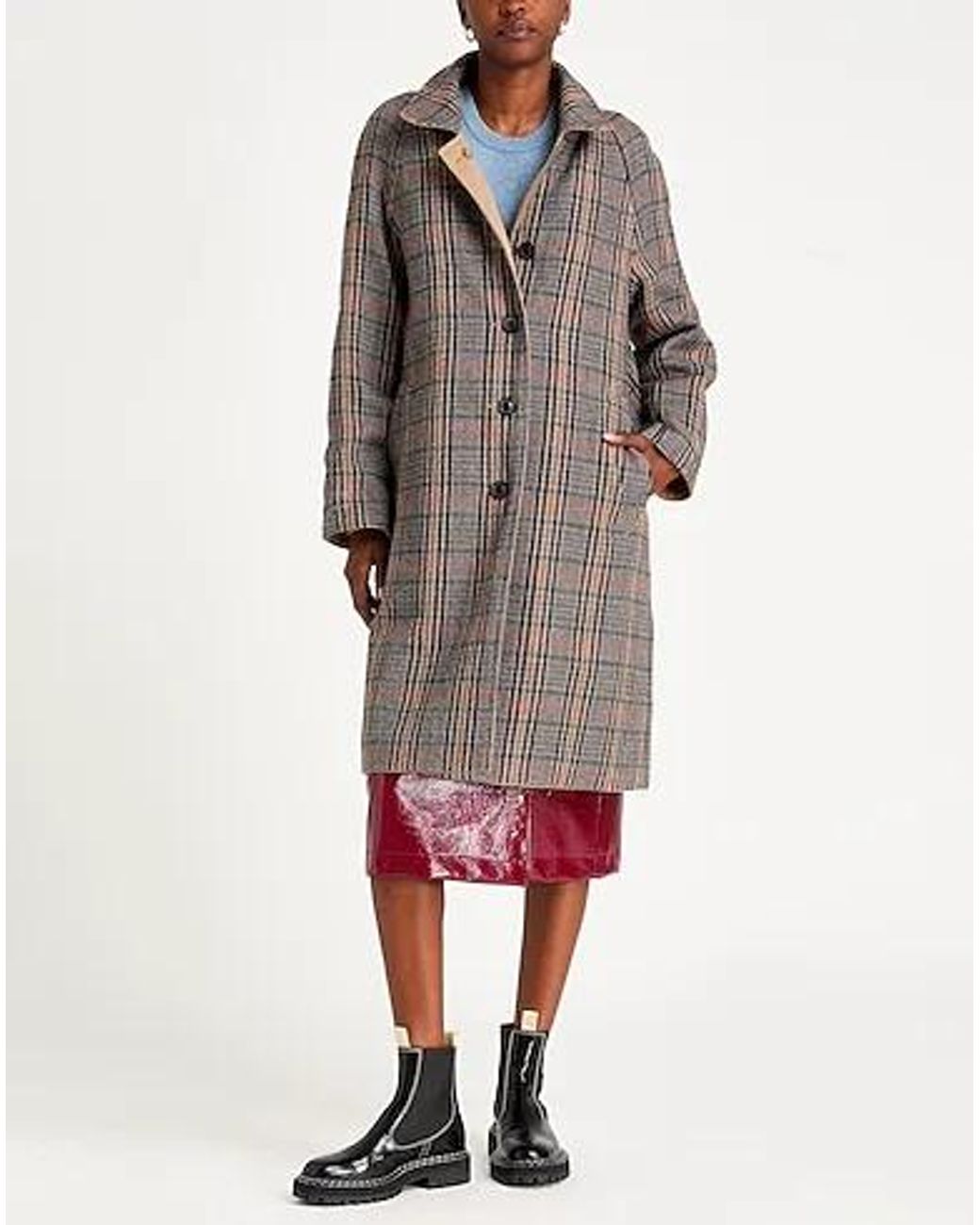 Maison Margiela Natural Minimal Multi-Color Trench Coat
