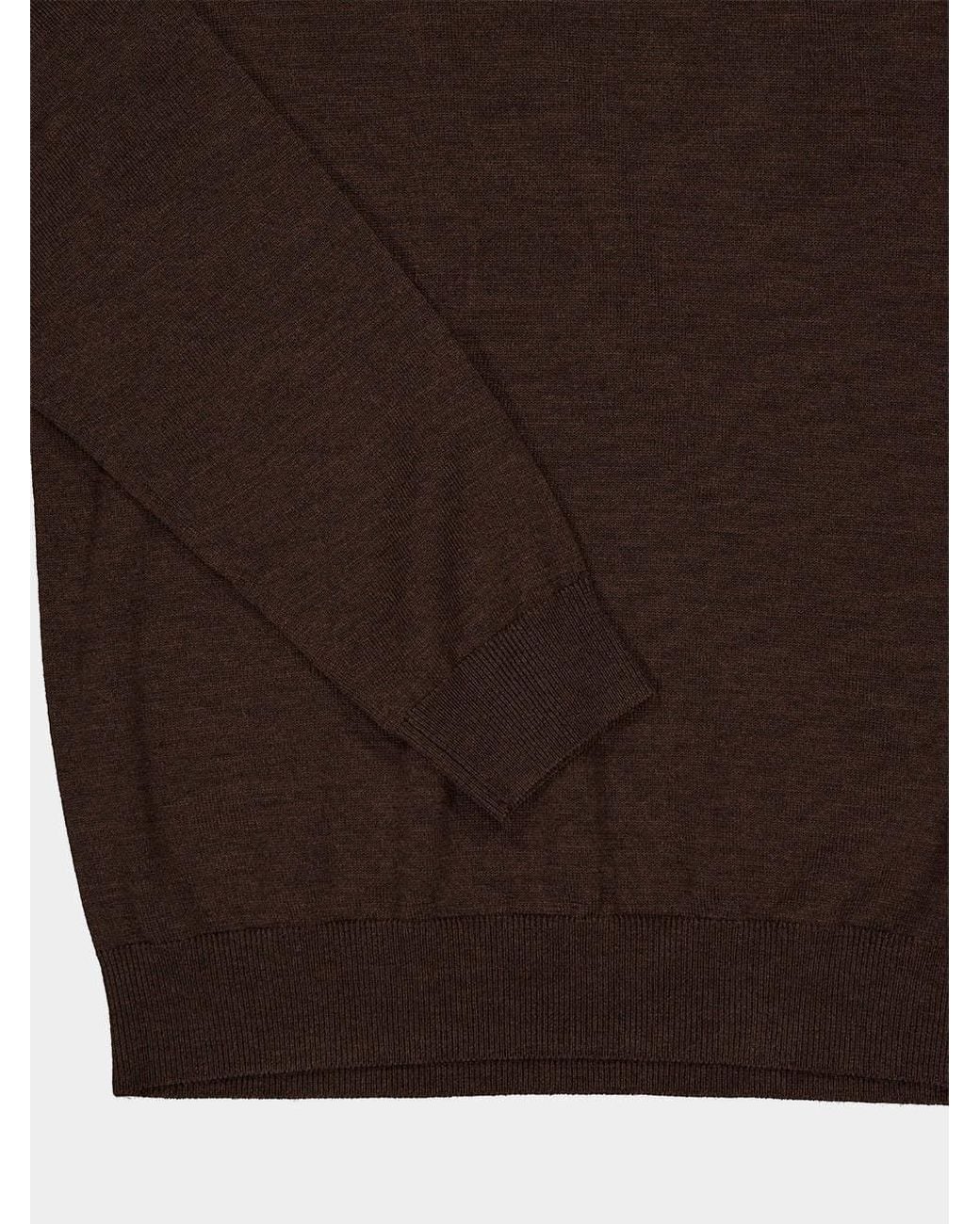 Céline Brown Crewneck Sweater for men