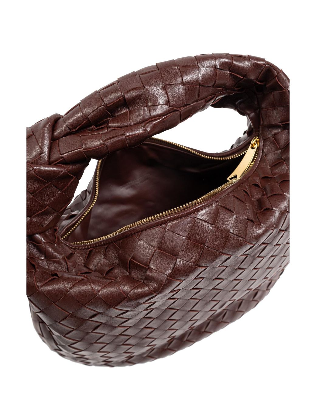 Bottega Veneta Brown Jodie Small Shoulder Bag