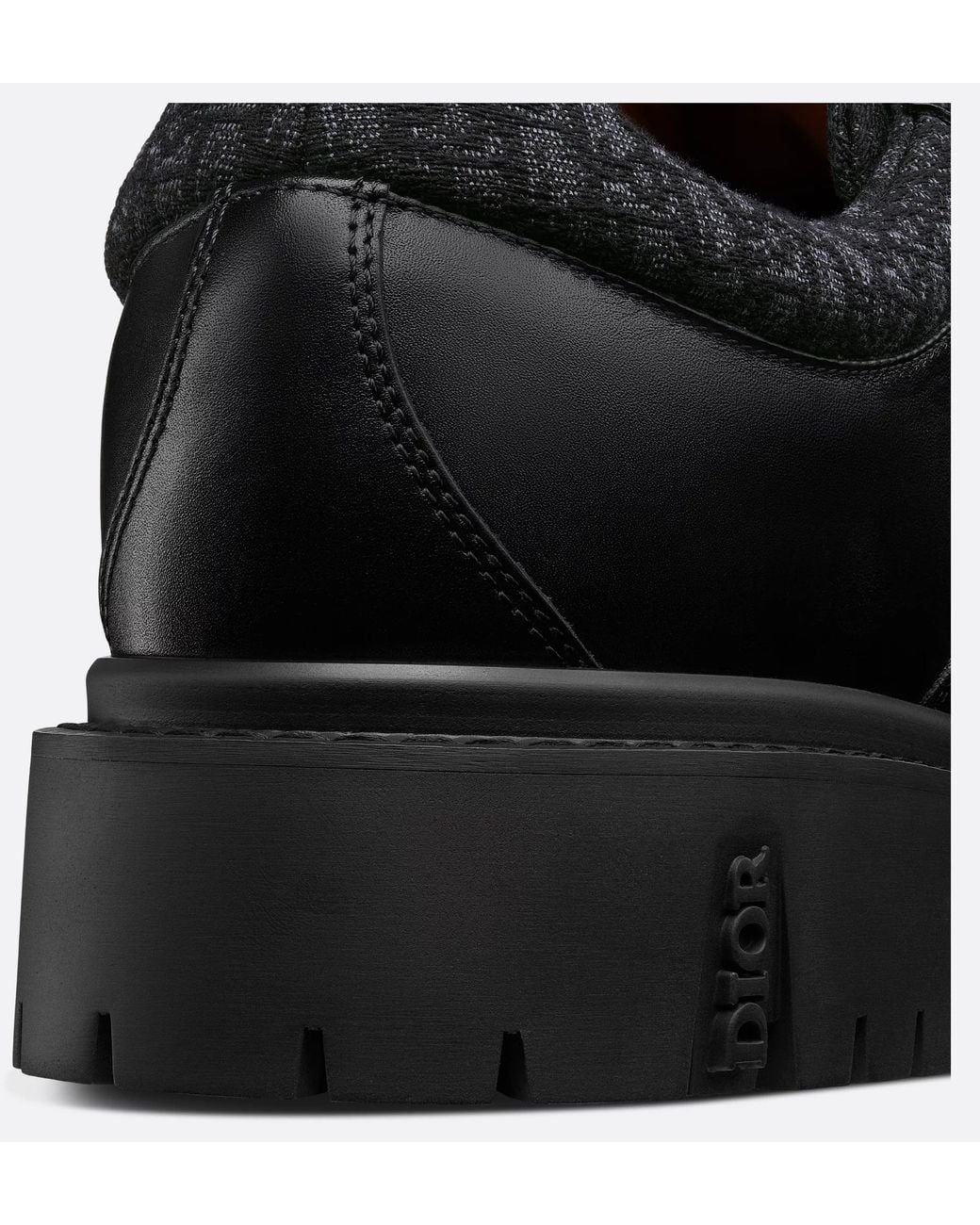 Dior Black Homme Explorer Iii Derby Shoes for men