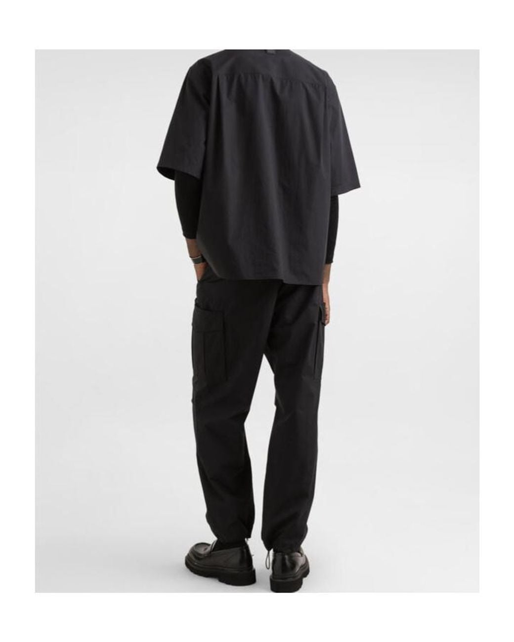 Dolce & Gabbana Black Poplin Shirt With Tag for men