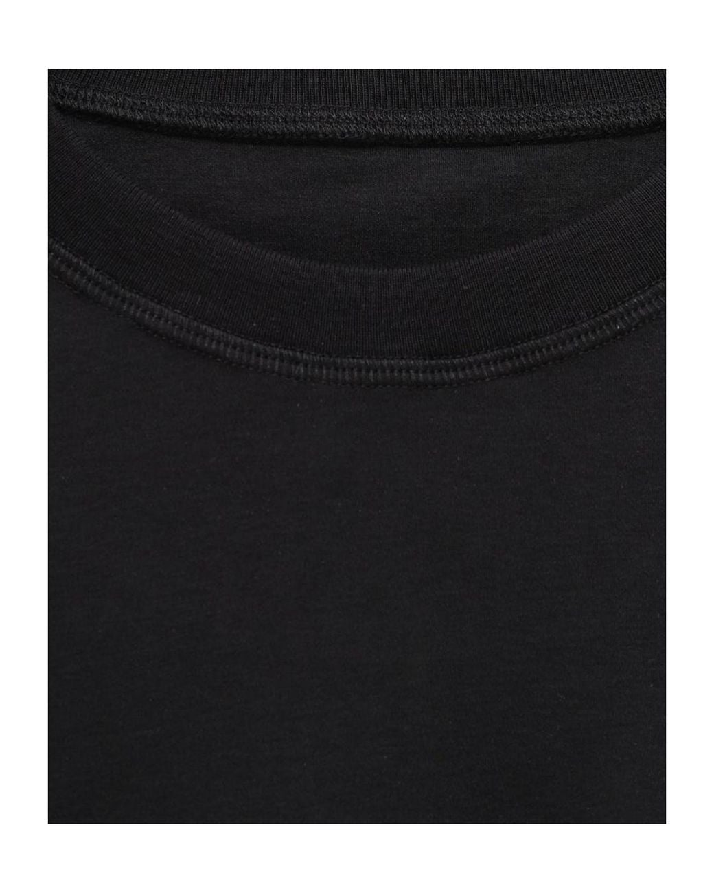 Phoebe Philo Black Crew Neck T-Shirt