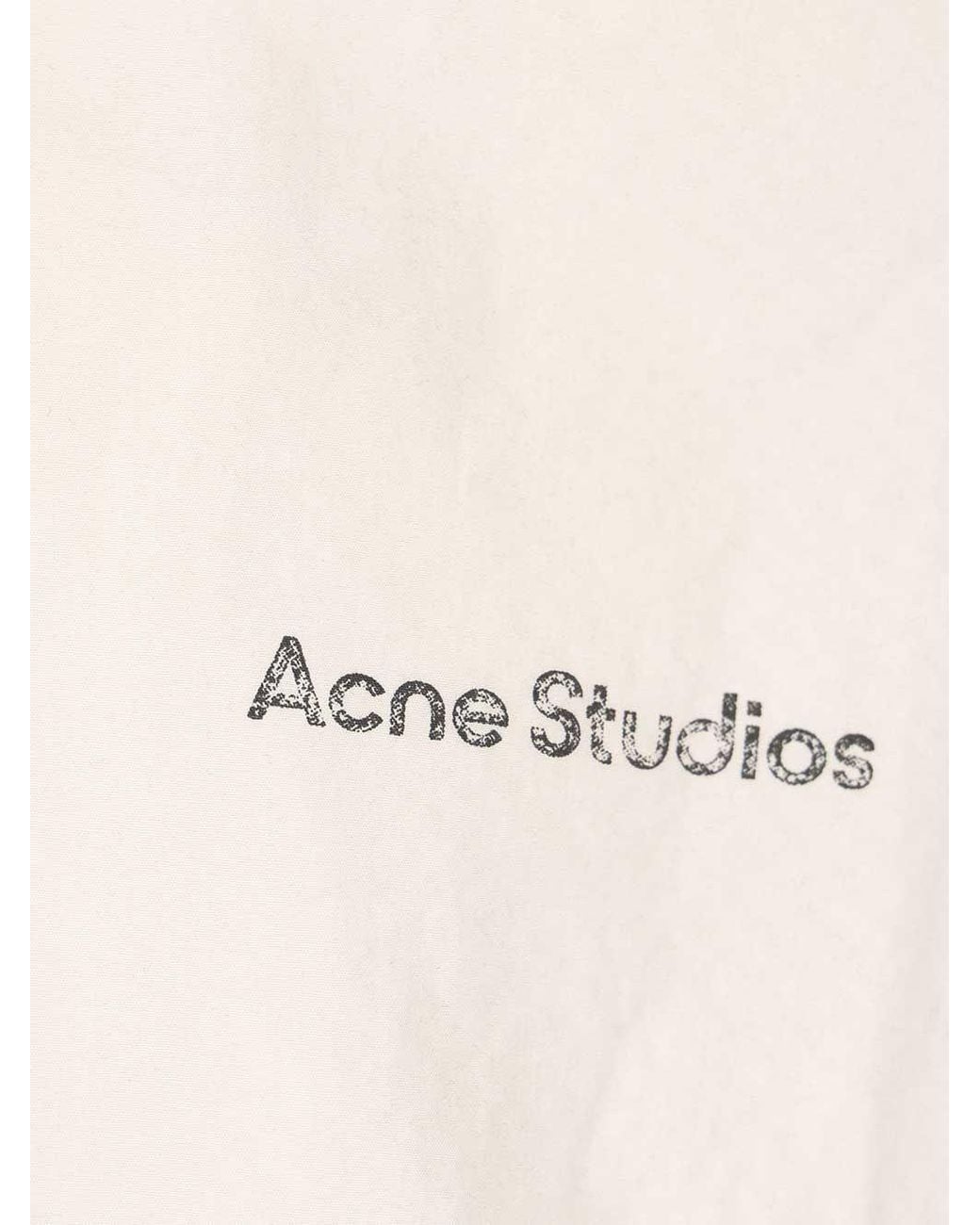 Acne White Jacket for men