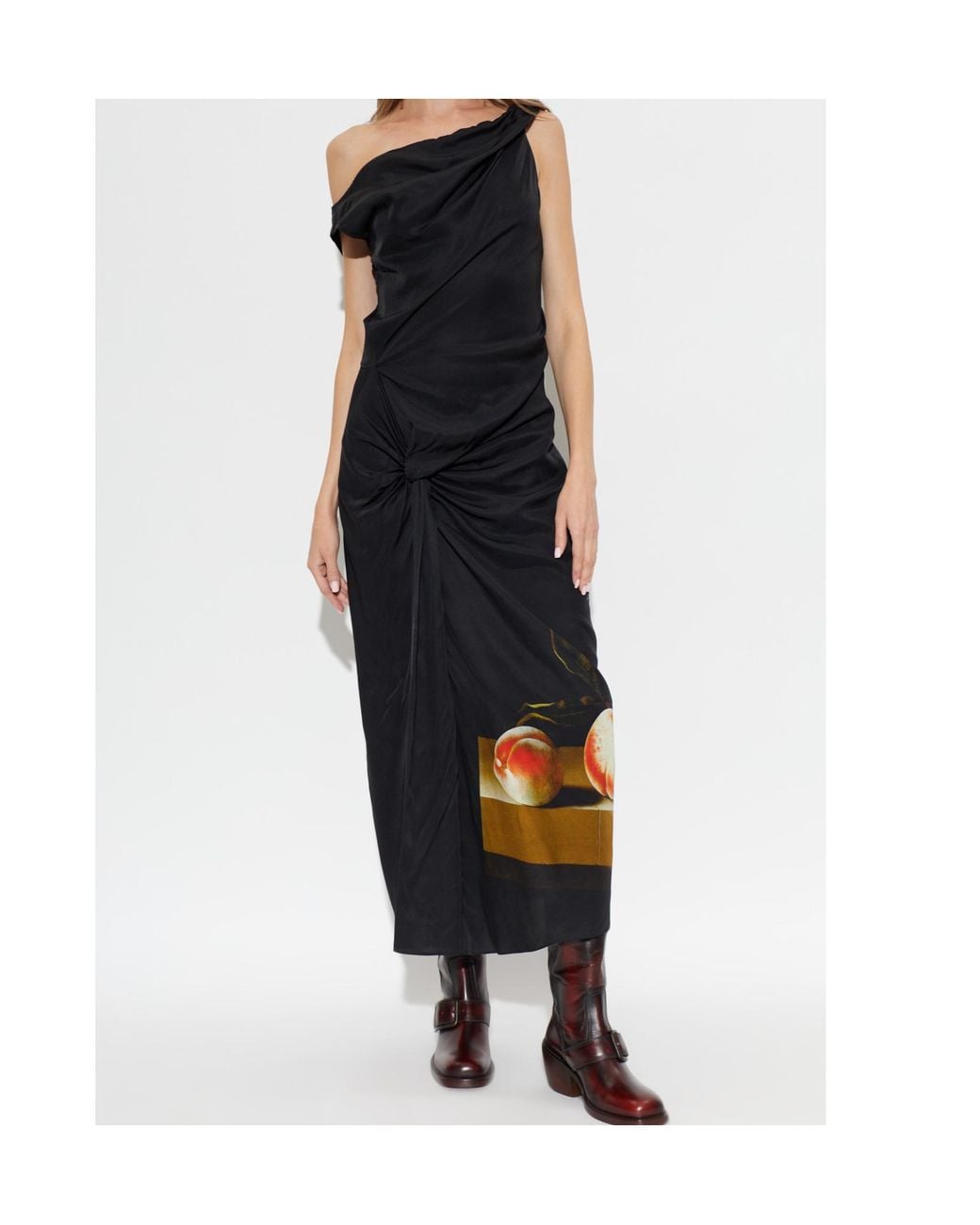 Dries Van Noten Black Sleeveless Dress
