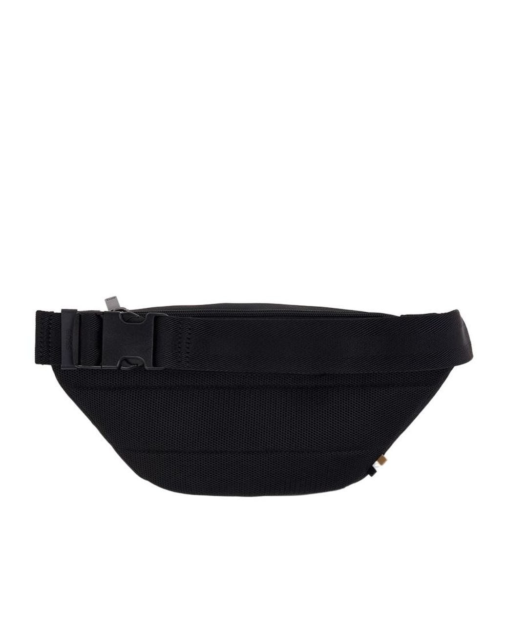 Boss Black Zip Belt Bag for men