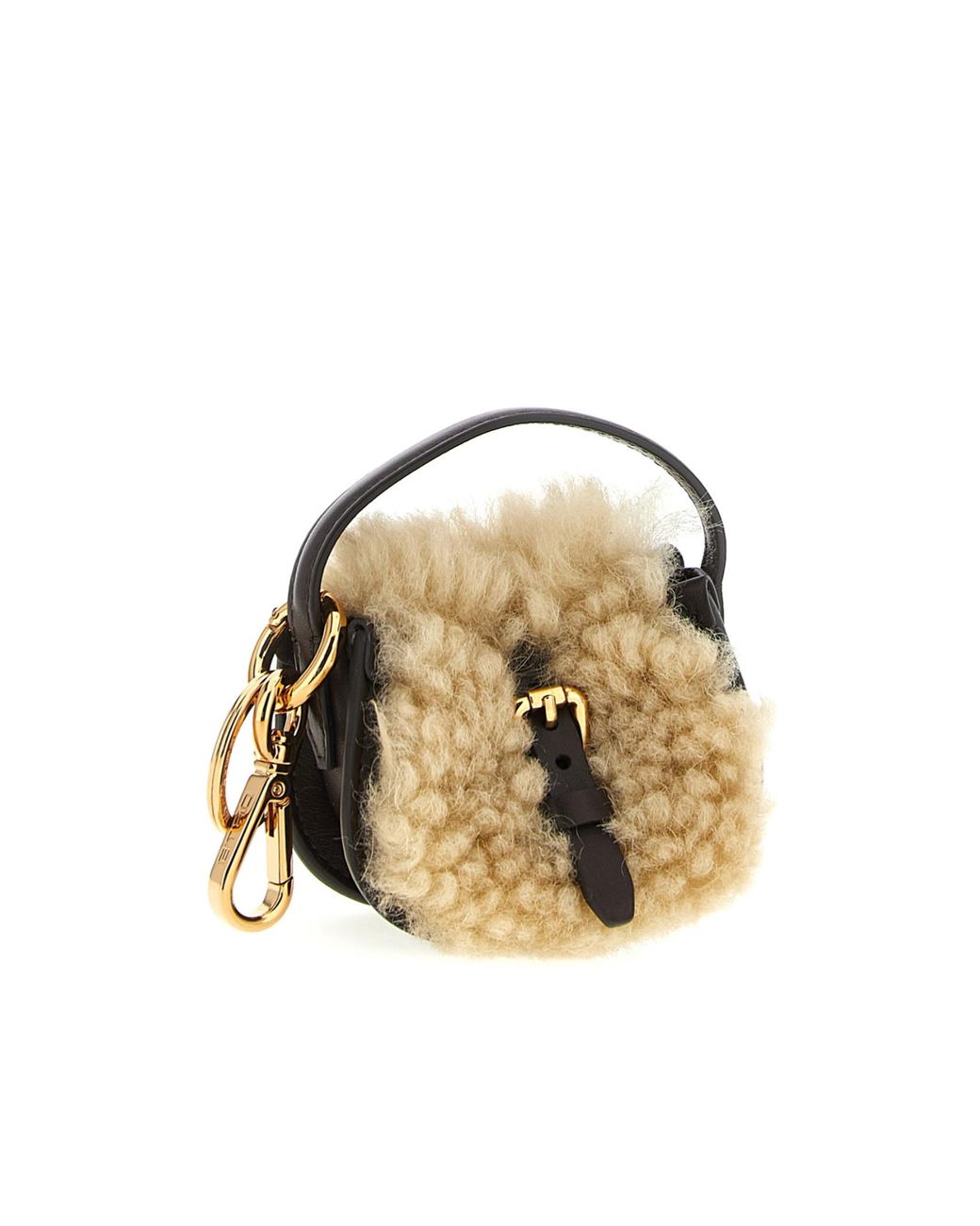 Etro Metallic Shearling Bag Cindolo