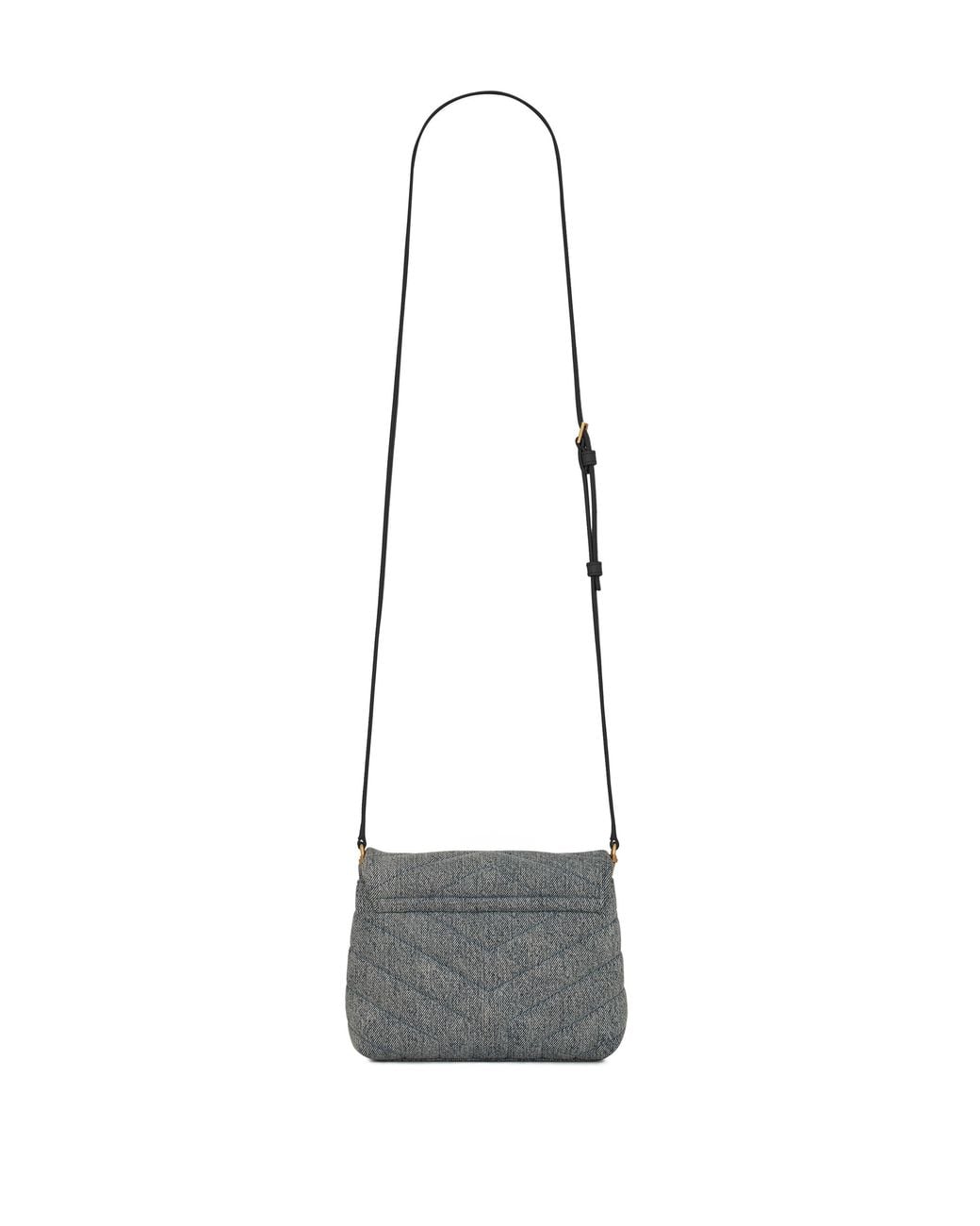 Saint Laurent White Loulou Toy Bag