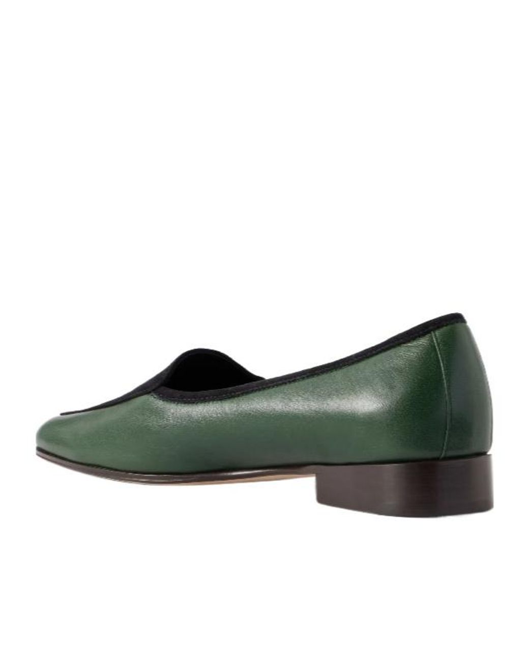 The Row Green Adam Loafers